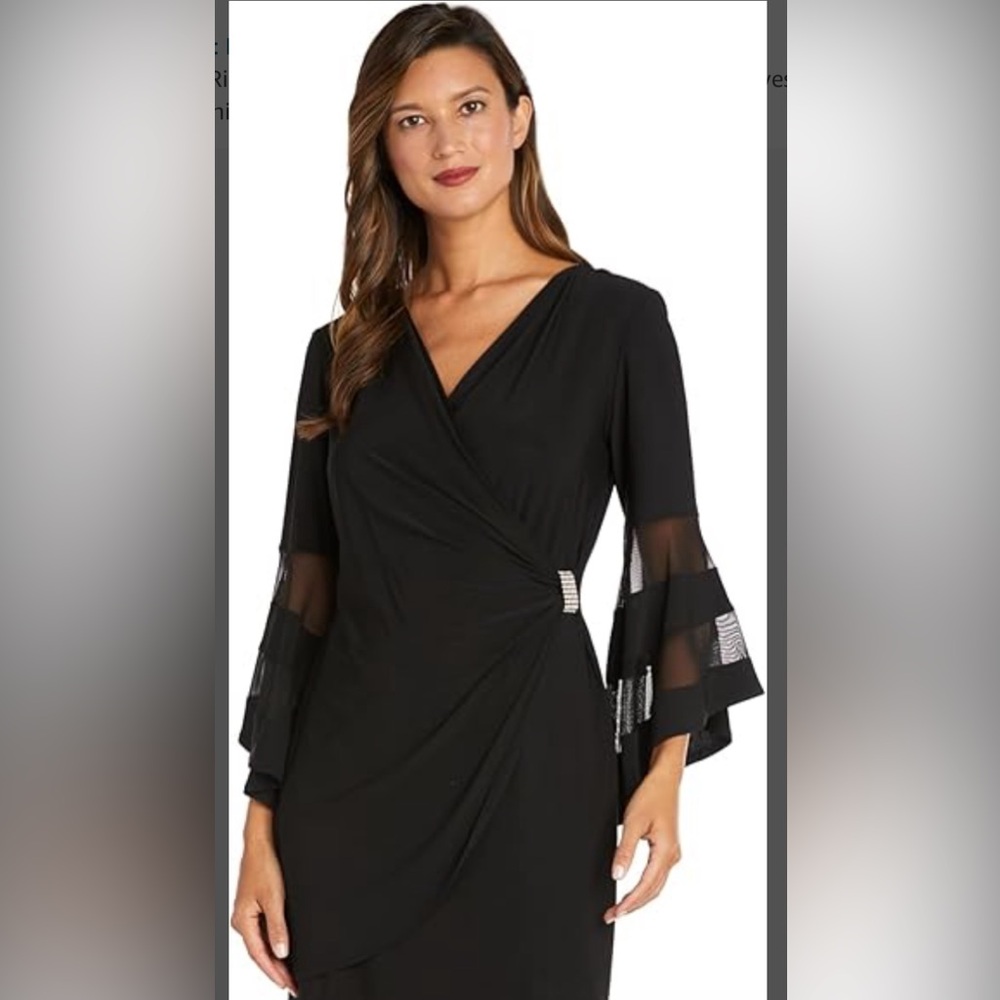 R&M RICHARDS STUNNING COCKTAIL DRESS SIZE 14